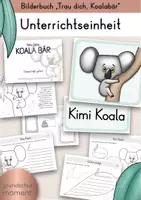 Vorschau - Arbeitsblätter - Unterrichtseinheit "Trau dich, Koalabär" / Kreatives Schreiben - Deckblatt