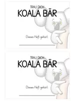 Vorschau - Arbeitsblätter - Unterrichtseinheit "Trau dich, Koalabär" / Kreatives Schreiben - Seite 3