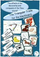 Vorschau - Stundenentwürfe - Geschichte-bili-Triangular Trade-Tafelbild - Deckblatt