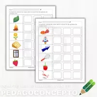Aperçu - Cartes d'exercices - Compte les syllabes - son f - Page de couverture