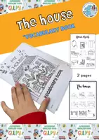 Vista previa - Manualidades / Dibujos para colorear - THE HOUSE. Vocabulary book - Portada