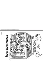Vista previa - Manualidades / Dibujos para colorear - THE HOUSE. Vocabulary book - página 1