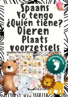 Voorbeeld - Spaans - Yo tengo, ¿quién tiene? - Dieren en voorzetsels van de plaats - Voorblad