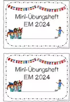 Vorschau - Arbeitsblätter - Übungsheft EM 2024 - Klasse 1 - Seite 2