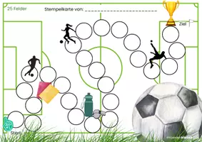Vorschau - Anderer Materialtyp - Stempelkarten und Interactive-Quiz: Fußball (Verstärkungs-/Belohnungssystem/Token) - Seite 3