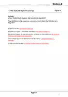 Vorschau - Arbeitsblätter - Hygiene - Arbeitsblätter mit Lösungen - Seite 1