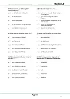 Vorschau - Arbeitsblätter - Hygiene - Testaufgaben mit Lösungen - Seite 1