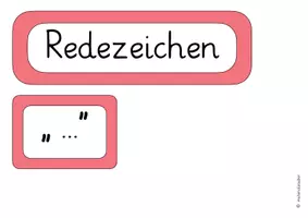 Vorschau - Poster - Wörtliche Rede – Tafelmaterial & Poster | Deutsch Grundschule Klasse 3–4 - Seite 2