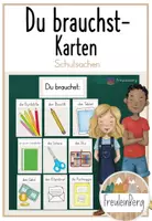 Vorschau - Präsentationen/Tafelbilder - Du brauchst - Karten (+ Blanko Vorlagen) - Deckblatt