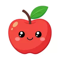 Vorschau - selbst erstellte Cliparts/Grafiken - Cliparts-Set "Fröhliche Früchte & Obst" - Seite 1