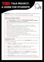Vorschau - Arbeitsblätter - Ted Talk project - a guide for students - Seite 1
