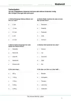Vorschau - Arbeitsblätter - Die menschliche Leber - Testaufgaben mit Lösungen - Deckblatt