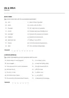 Aperçu - Feuilles d'exercices - Lilo & Stitch (fiches de travail en anglais sur le film) - Page 1