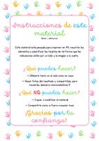 Vista previa - Tarjetas / Manipulativos - Cuento para trabajar el ciclo del agua - página 1