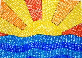 Vorschau - Stundenentwürfe - Kunst im Sommer: "Sonne über Landschaft" Georges Seurat (Malen wie die großen Künstler) - Seite 2