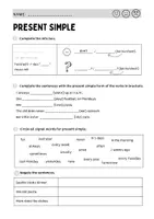 Vorschau - Arbeitsblätter - Present Simple - Worksheets - Seite 3
