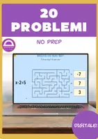 anteprima - Esercizi - Escape room inverno equazioni di primo grado 🇬🇧 - Pagina 2