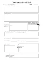 Vorschau - Arbeitsblätter - Gefühlstagebuch, Gefühle reflektieren, Emotionsregulation - Deckblatt