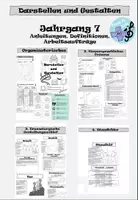 Vorschau - Unterrichtsreihen - Darstellen und Gestalten Jahrgang 7 - Materialpaket - Seite 1