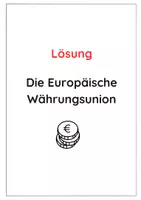 Vorschau - Arbeitsblätter - Die Europäische Währungsunion - Überblick - Seite 2