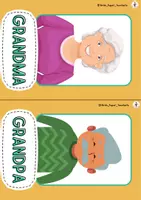 Vista previa - Unidades / Secuencias / Situaciones de Aprendizaje - My family_ Vocabulary Pack - página 2