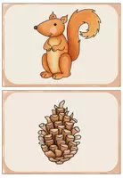 Vorschau - Arbeitsblätter - Storytelling - Arbeitsblätter und Bildkarten zur Geschichte "The squirrels who squabbled"" - Seite 2