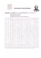 Vorschau - Interaktives Material - Wortsuchrätsel: Philosophen der Antike - Deckblatt