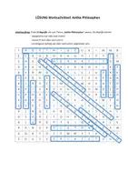 Vorschau - Interaktives Material - Wortsuchrätsel: Philosophen der Antike - Seite 1