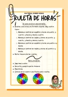 Vista previa - Juegos / Gamificación - Practicamos las horas: ruletas digitales - Portada