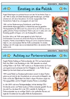 Vorschau - Bildkarten - Angela Merkel - Wissenskartei - Berühmte Persönlichkeiten - Seite 1
