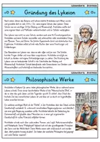 Vorschau - Bildkarten - Aristoteles- Wissenskartei - Berühmte Persönlichkeiten - Seite 2