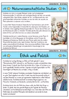 Vorschau - Bildkarten - Aristoteles- Wissenskartei - Berühmte Persönlichkeiten - Seite 3