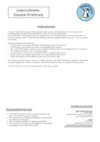 Vorschau - Stundenentwürfe - Komplettpaket Gesunde Ernährung (Klasse 2-4) - Seite 1