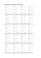 Aperçu - Feuilles d'exercices - 1000 fois 100 exercices sur les petites tables de multiplication - Page 2