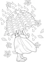 Vorschau - selbst erstellte Cliparts/Grafiken - Herbst Clip Arts Set 1 bunt und schwarzweiß - Seite 2
