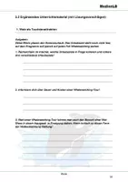 Vorschau - Arbeitsblätter - Wale - Ergänzende Aufgaben mit Lösungen - Deckblatt