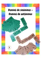 Vista previa - Juegos / Gamificación - Dominó de sinónimos y antónimos - Portada