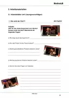 Vorschau - Arbeitsblätter - Alkohol - Arbeitsblätter mit Lösungen - Deckblatt