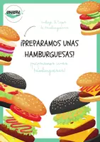 Vista previa - Refuerzo / NEE / Materiales de apoyo - ¡PREPARAMOS UNAS HAMBURGUESAS! - Portada