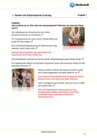 Vorschau - Arbeitsblätter - Körpersprache - Arbeitsblätter mit Lösungen - Seite 1