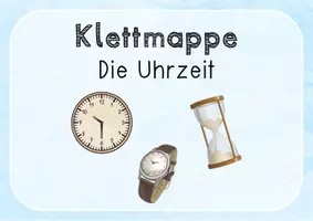 Vorschau - Spiele - Die Uhrzeit - Klettmappe - Seite 1