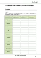 Vorschau - Arbeitsblätter - Die großen Pflanzenfresser - Ergänzende Aufgaben mit Lösungen - Deckblatt