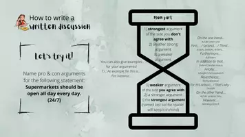 Vorschau - Arbeitsblätter - Written discussion about tattoos (Einführung) Arbeitsblätter und Folien - Seite 3