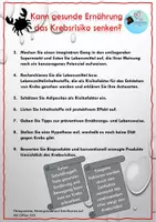 Vorschau - Arbeitsblätter - Kann gesunde Ernährung das Krebsrisiko senken? - Seite 2