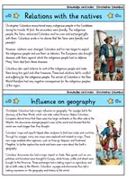Vorschau - Bildkarten - Christopher Columbus - Knowledge card index - Famous personalities (English) - Seite 2