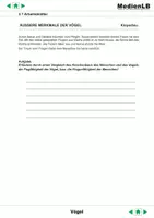 Vorschau - Arbeitsblätter - Vögel - Arbeitsblätter - Seite 1