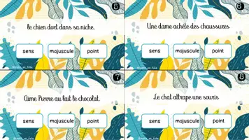 Aperçu - Jeux - Jeu d'analyse de phrases - Page 2