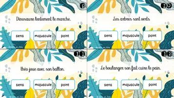 Aperçu - Jeux - Jeu d'analyse de phrases - Page 3