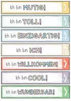 Vorschau - Mal- und Bastelvorlagen - Affirmationen - DIY Armbänder als Mutmacher - Seite 2