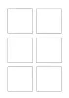 Vorschau - Mal- und Bastelvorlagen - Post It / Notizzettel Druckvorlage - Seite 3